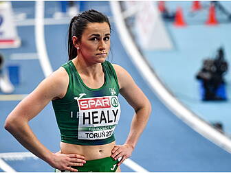 Phil Healy narrowly misses out...